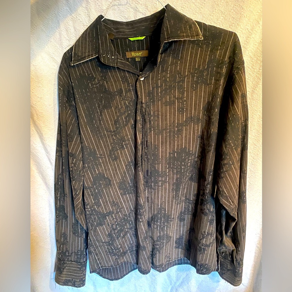 Roar long sleeve button up shirt Men’s